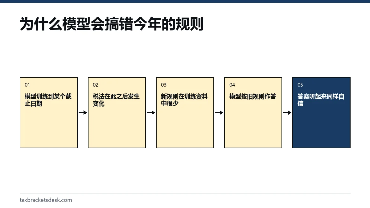 为什么模型会搞错今年的规则